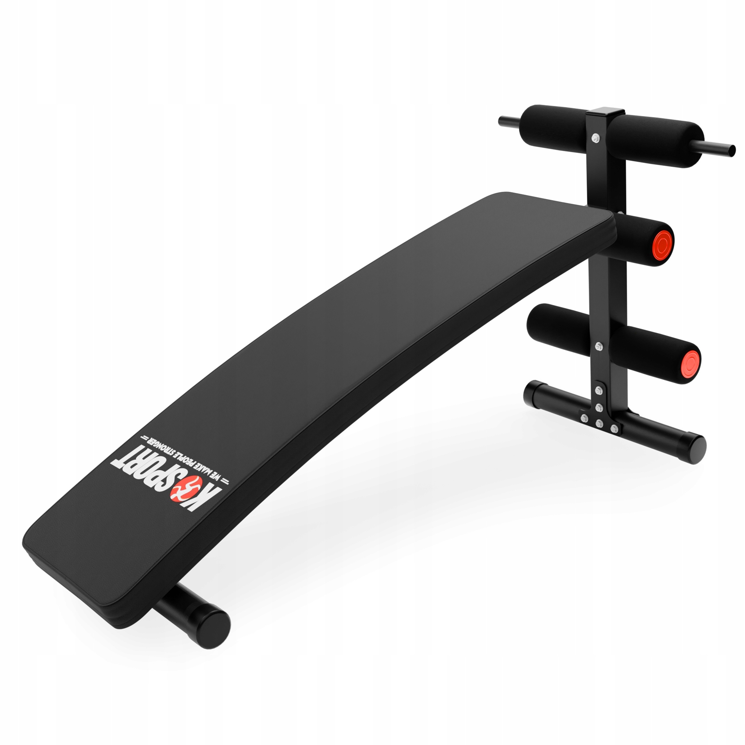 Nastaviteľná skladacia tréningová lavica K-SPORT KSSL024, nosnosť 200 kg, 4 polohy operadla